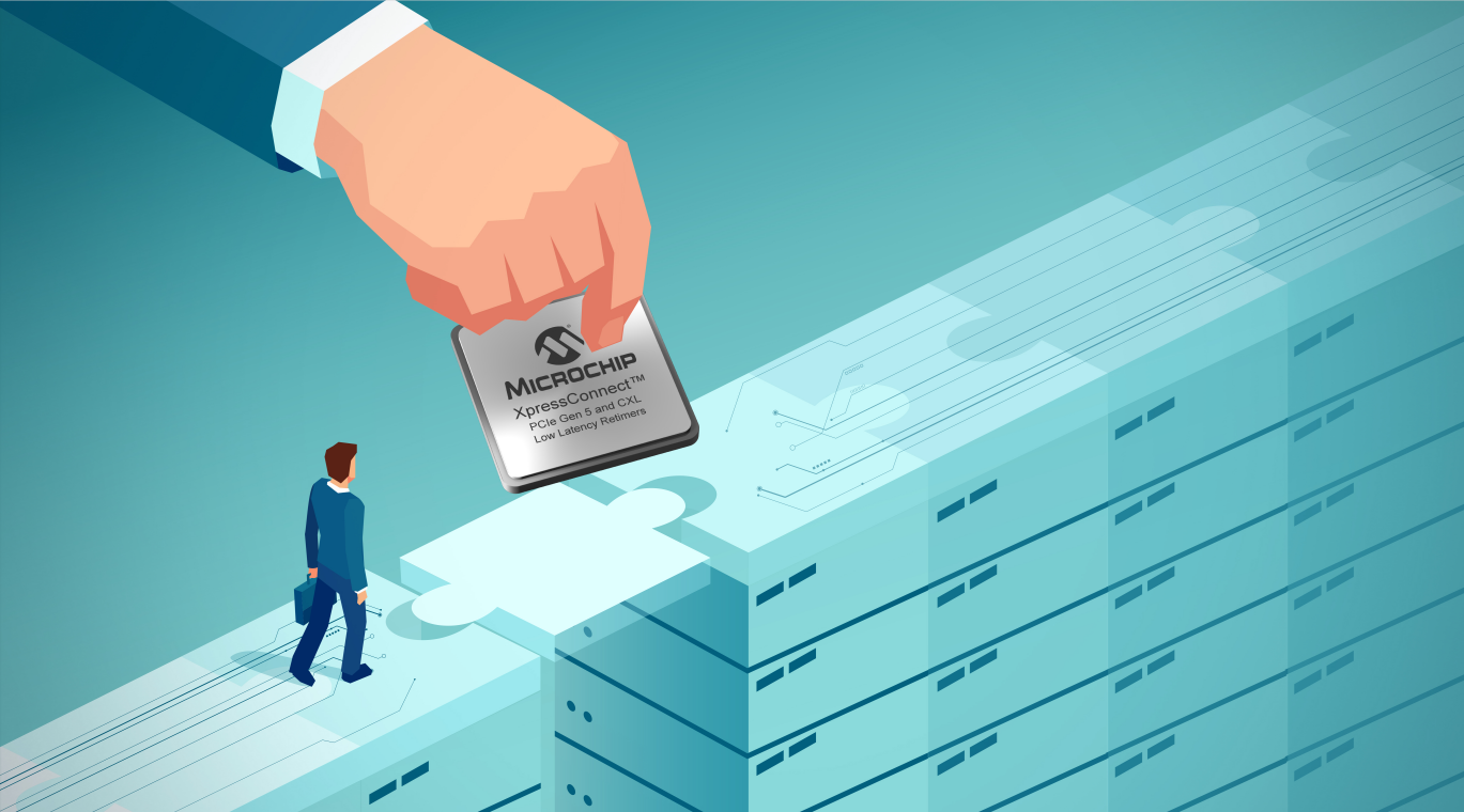 Microchip推出業(yè)界延遲最短的PCI Express  5.0和CXLTM 2.0重定時(shí)器， 擴(kuò)大在數(shù)據(jù)中心連接領(lǐng)域的領(lǐng)先地位