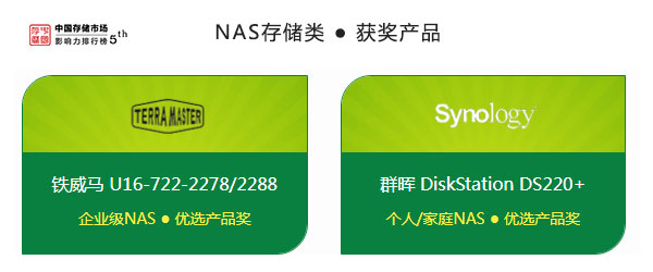 2021年度&ldquo;中國存儲市場影響力排行榜&rdquo;榜單揭曉